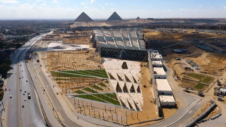 THE GRAND EGYPTIAN MUSEUM (THE NEW MUSEUM IN GIZA)