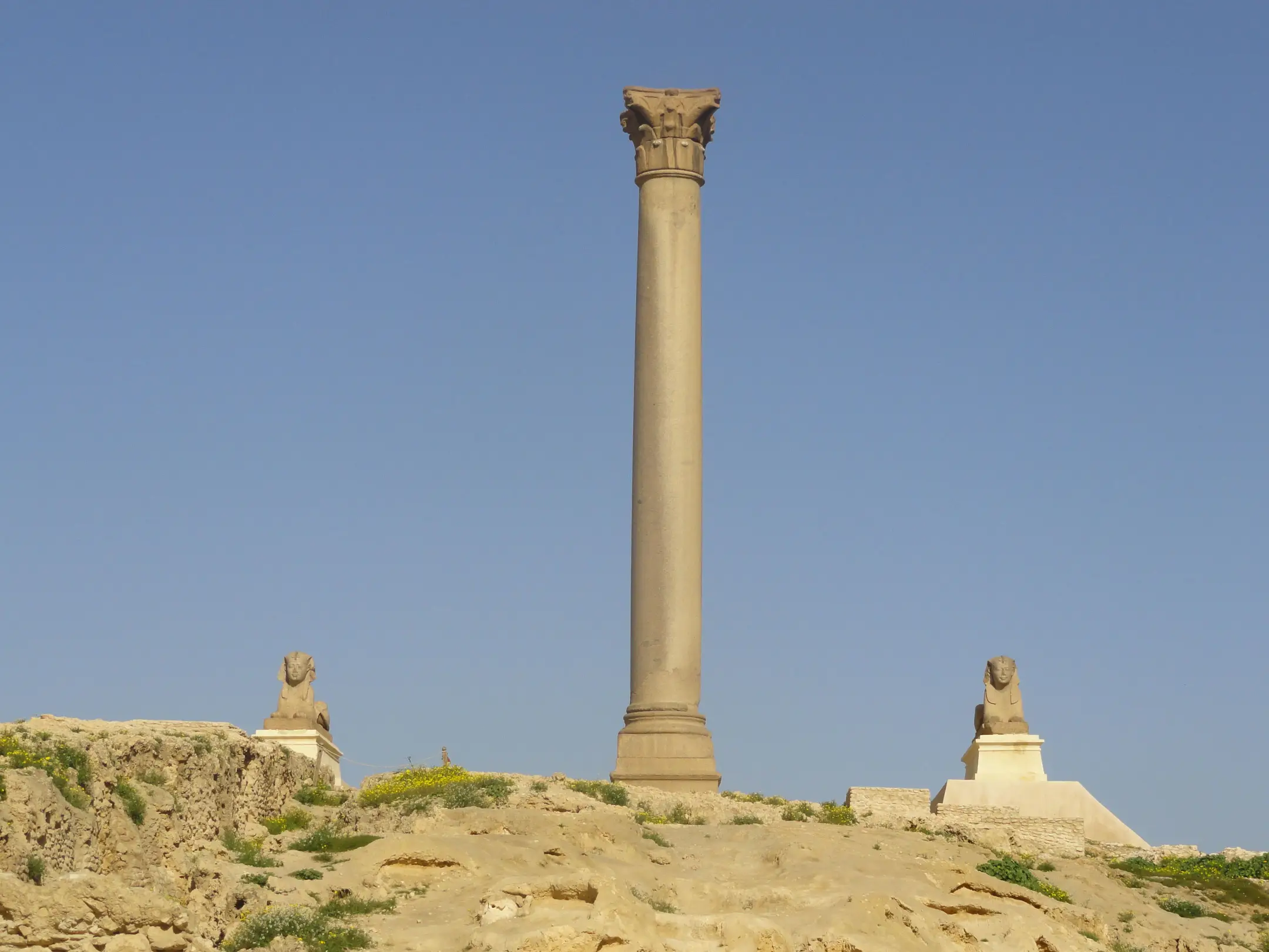 THE POMPEY'S PILLAR
